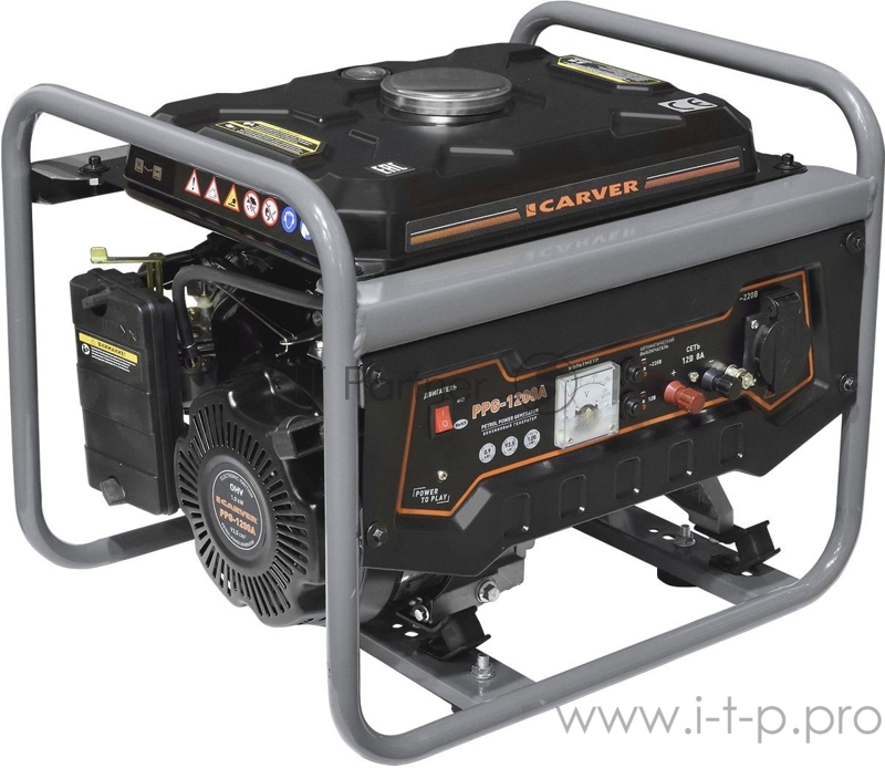 Генератор Carver PPG- 1200А 1.05кВт