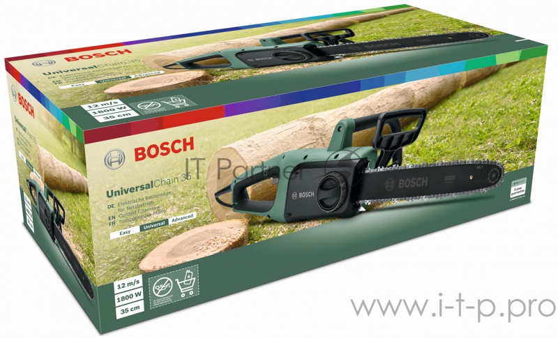 Электрическая цепная пила Bosch UniversalChain 35 1800Вт дл.шин.:14 (35cm)