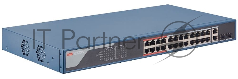 Коммутатор Hikvision DS-3E1326P-EI управляемый