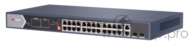 Коммутатор Hikvision DS-3T0506HP-E/HS неуправляемый