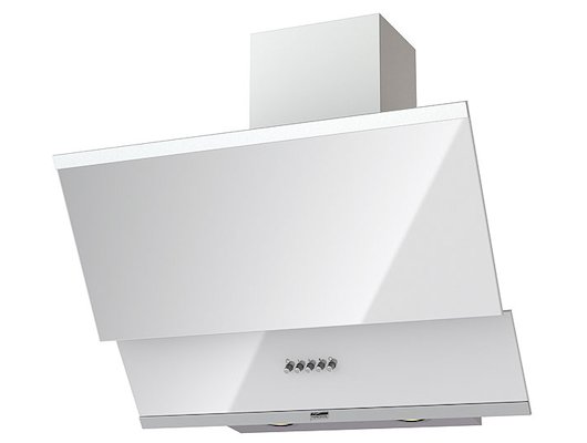 Вытяжка наклонная KRONA IRIDA 600 white push button