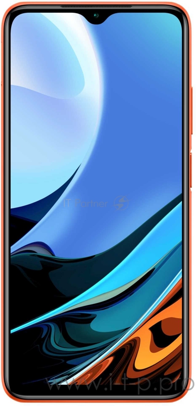 Смартфон Xiaomi Redmi 9T 64Gb 4Gb оранжевый моноблок 3G 4G 2Sim 6.53 1080x2340 Android 10 48Mpix 802.11 a/b/g/n/ac NFC GPS GSM900/1800 GSM1900 MP3 FM A-GPS microSD