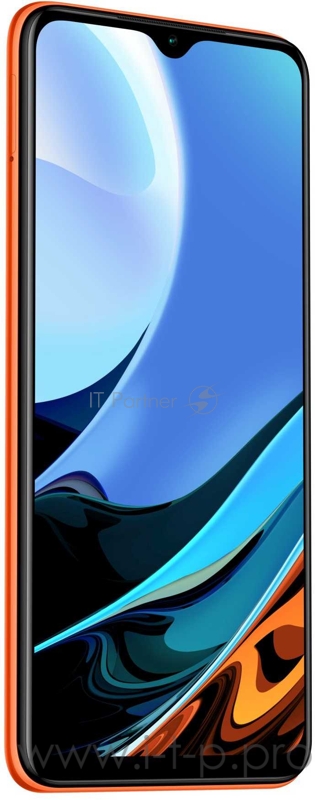 Смартфон Xiaomi Redmi 9T 64Gb 4Gb оранжевый моноблок 3G 4G 2Sim 6.53 1080x2340 Android 10 48Mpix 802.11 a/b/g/n/ac NFC GPS GSM900/1800 GSM1900 MP3 FM A-GPS microSD