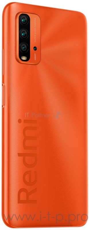 Смартфон Xiaomi Redmi 9T 64Gb 4Gb оранжевый моноблок 3G 4G 2Sim 6.53 1080x2340 Android 10 48Mpix 802.11 a/b/g/n/ac NFC GPS GSM900/1800 GSM1900 MP3 FM A-GPS microSD