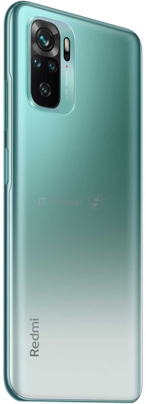 Смартфон Xiaomi Redmi Note 10 64Gb 4Gb зеленый моноблок 3G 4G 2Sim 6.43 1080x2400 Android 11 48Mpix 802.11 a/b/g/n/ac GPS GSM900/1800 GSM1900 MP3 A-GPS microSD