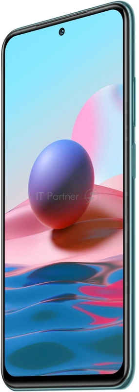 Смартфон Xiaomi Redmi Note 10 64Gb 4Gb зеленый моноблок 3G 4G 2Sim 6.43 1080x2400 Android 11 48Mpix 802.11 a/b/g/n/ac GPS GSM900/1800 GSM1900 MP3 A-GPS microSD