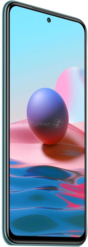 Смартфон Xiaomi Redmi Note 10 64Gb 4Gb зеленый моноблок 3G 4G 2Sim 6.43 1080x2400 Android 11 48Mpix 802.11 a/b/g/n/ac GPS GSM900/1800 GSM1900 MP3 A-GPS microSD