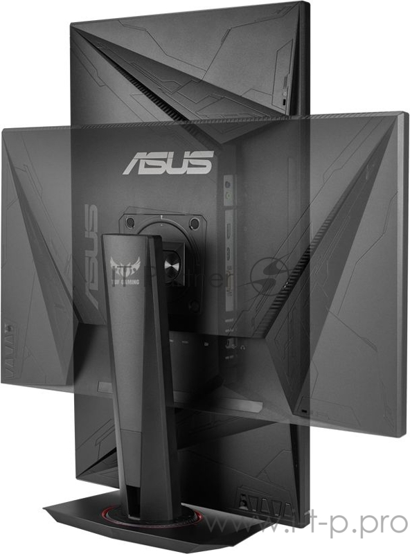Монитор ASUS 27 VG279QR IPS LED, 1920x1080, ProGaming, 3ms, 300cd/m, 100Mln:1, 178°/178°, 165Hz, HDR400, 2*HDMI, DP, G-SYNC, колонки, HAS, Tilt, Swivel, Pivot, VESA, Black, 90LM04G0-B03370