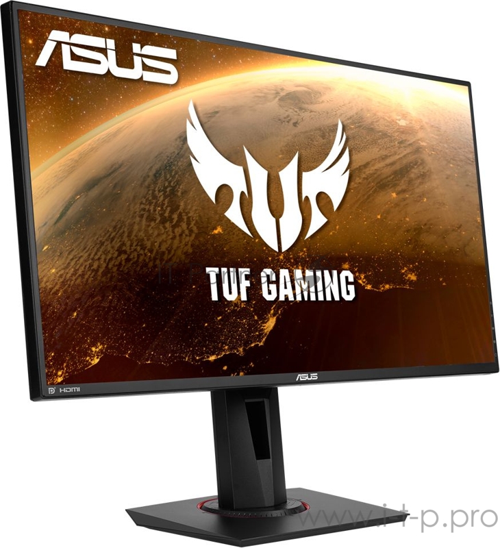 Монитор ASUS 27 VG279QR IPS LED, 1920x1080, ProGaming, 3ms, 300cd/m, 100Mln:1, 178°/178°, 165Hz, HDR400, 2*HDMI, DP, G-SYNC, колонки, HAS, Tilt, Swivel, Pivot, VESA, Black, 90LM04G0-B03370