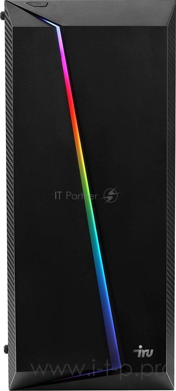 ПК IRU Game 515 MT i5 10400F (2.9)/16Gb/1Tb 7.2k/SSD240Gb/GTX1660 6Gb/Free DOS/GbitEth/500W/черный
