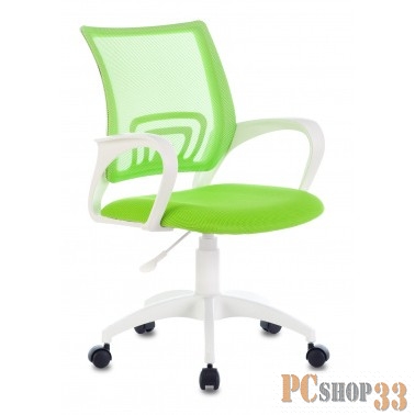 Кресло Бюрократ CH-W695NLT салатовый TW-03A TW-18 крестовина пластик пластик белый