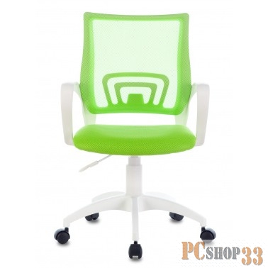 Кресло Бюрократ CH-W695NLT салатовый TW-03A TW-18 крестовина пластик пластик белый