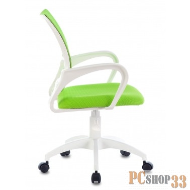 Кресло Бюрократ CH-W695NLT салатовый TW-03A TW-18 крестовина пластик пластик белый