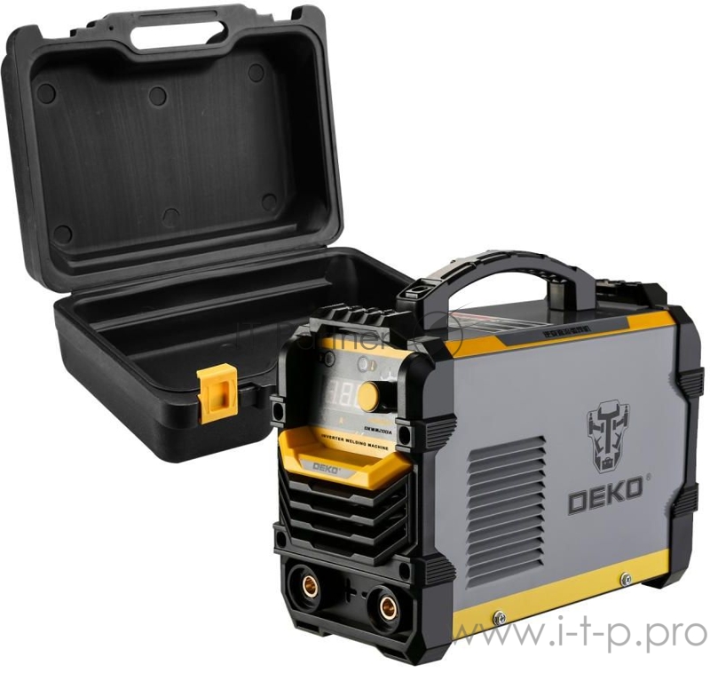Сварочный аппарат Deko DKWM200A инвертор ММА DC 4.4кВт (кейс в комплекте)