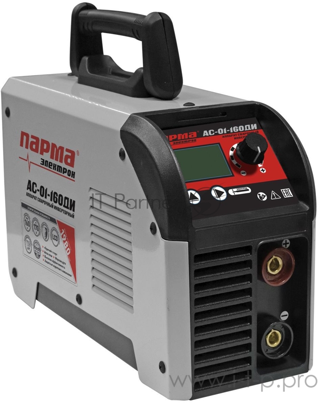 Сварочный аппарат Парма АС-01-160ДИ инвертор MMA DC/TIG DC 6.2кВт