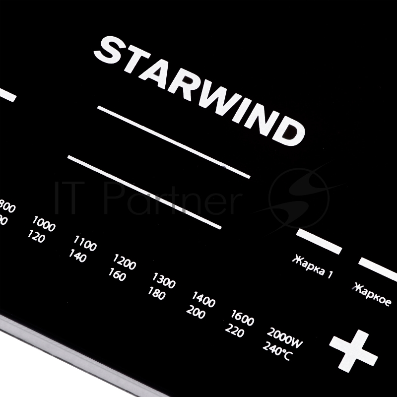 Плита Индукционная Starwind STI-1001 черный стеклокерамика (настольная)