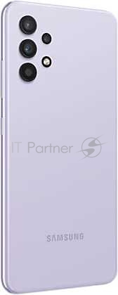 Смартфон Samsung SM-A325F Galaxy A32 64Gb 4Gb фиолетовый моноблок 3G 4G 2Sim 6.4 1080x2400 Android 11 64Mpix 802.11 a/b/g/n/ac NFC GPS GSM900/1800 G