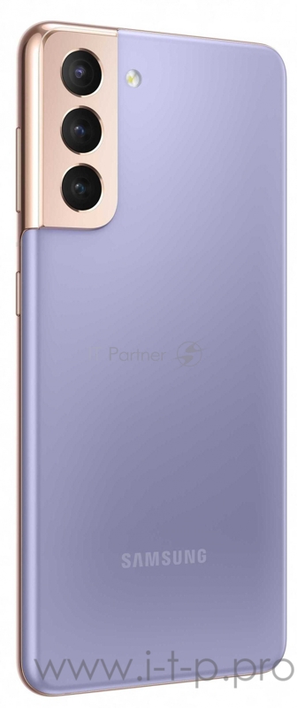 Смартфон Samsung SM-G991 Galaxy S21 128Gb 8Gb фиолетовый фантом моноблок 3G 4G 2Sim 6.2 1080x2400 Android 11 64Mpix 802.11 a/b/g/n/ac/ax NFC GPS GSM