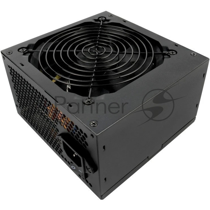 Блок питания 1STPLAYER BLACK.SIR 600W / ATX 2.4, APFC, 80 PLUS, 120 mm fan / SR-600W
