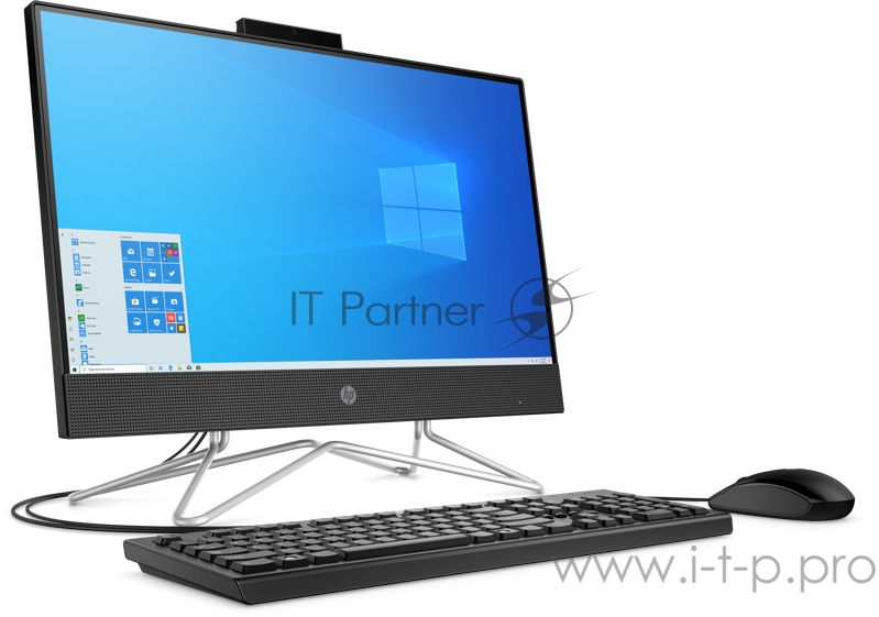 Моноблок HP 22-df1002ur AiO 21.5(1920x1080)/Intel Core i3 1115G4(Ghz)/4096Mb/256SSDGb/no MX330(2048Mb)/Cam/WiFi/war 1y/Jack Black/W10 + USB KBD, USB MOUSE