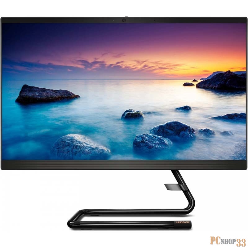 Моноблок Lenovo IdeaCentre AIO 3 22IIL5 21.5(1920x1080)/Intel Core i5 1035G4(1.1Ghz)/8192Mb/1000+128 Iris Plus/BT/WiFi/war 1y/5.8kg/black/DOS + Keyboard, mouse USB