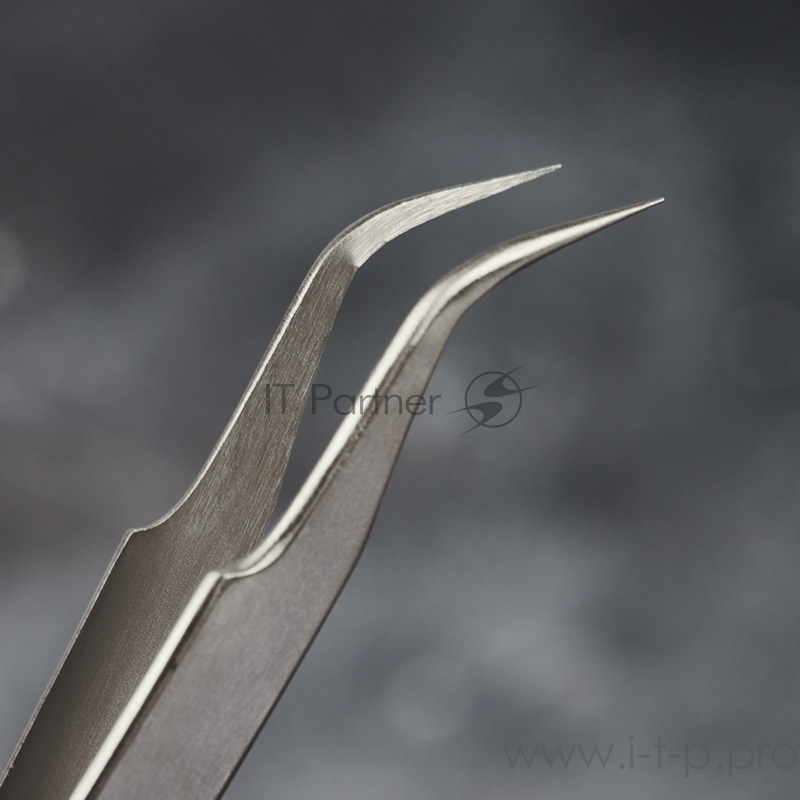 Пинцет изогнутый, узкий 125 мм (блистер) REXANT