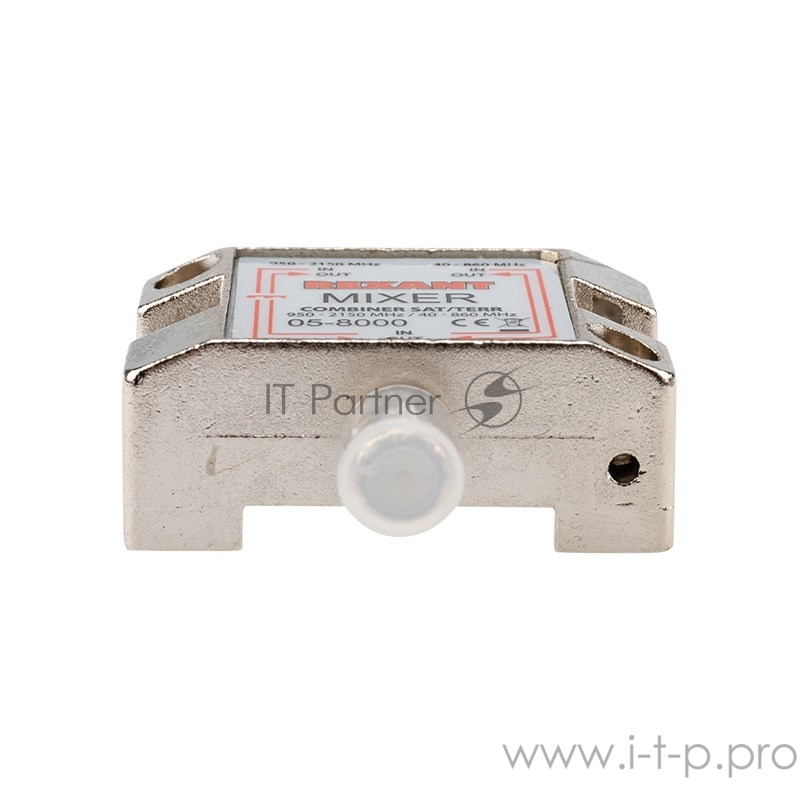 Диплексор (сумматор-делитель) SAT+TV в усиленном корпусе, REXANT