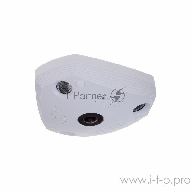 Панорамная камера AHD 1.3Мп (960P), объектив Fish Eye 1,29 мм (180°/ 360°), с ИК до 100м².