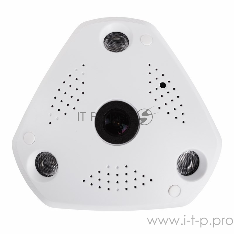 Панорамная камера AHD 1.3Мп (960P), объектив Fish Eye 1,29 мм (180°/ 360°), с ИК до 100м².