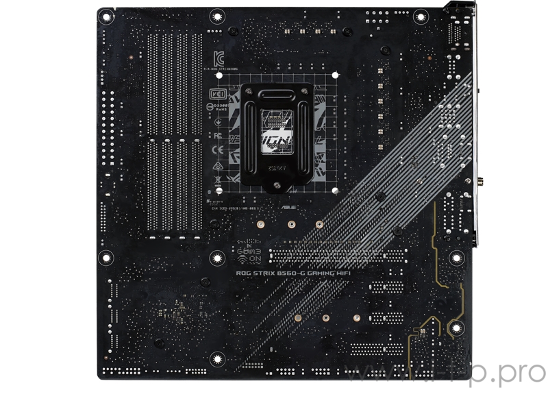Материнская плата ASUS ROG STRIX B560-G GAMING WIFI, LGA1200, B560, 4*DDR4, HDMI+DP, CrossFireX, SATA3 + RAID, Audio, Gb LAN, USB 3.2*9, USB 2.0*5, COM*1 header (w/o cable), mATX 90MB1750-M0EAY0