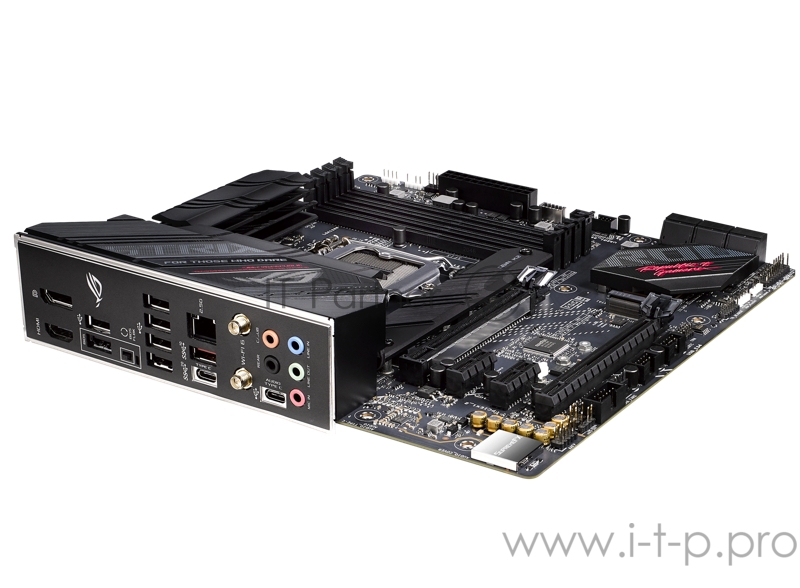 Материнская плата ASUS ROG STRIX B560-G GAMING WIFI, LGA1200, B560, 4*DDR4, HDMI+DP, CrossFireX, SATA3 + RAID, Audio, Gb LAN, USB 3.2*9, USB 2.0*5, COM*1 header (w/o cable), mATX 90MB1750-M0EAY0