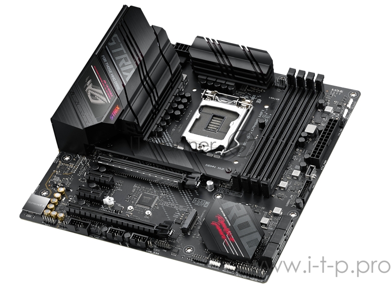 Материнская плата ASUS ROG STRIX B560-G GAMING WIFI, LGA1200, B560, 4*DDR4, HDMI+DP, CrossFireX, SATA3 + RAID, Audio, Gb LAN, USB 3.2*9, USB 2.0*5, COM*1 header (w/o cable), mATX 90MB1750-M0EAY0