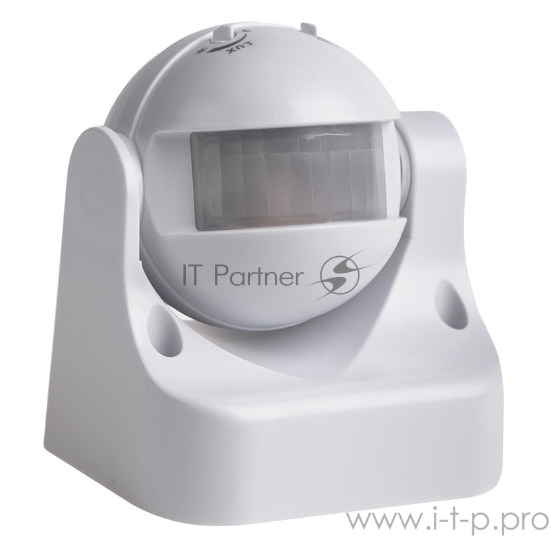 Датчик движения настенный ДДС 02, 180°, 1200 Вт, 10-2000 Лк, 12 м, 10-420 сек. IP44 REXANT