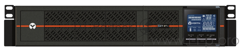Источник бесперебойного питания Vertiv GXT RT+ 1ph UPS, 3kVA, input plug IEC60320 C20, 2U, output – 230V, output socket groups (6)C13 (1)C19 Vertiv GXT RT+ 1ph UPS, 3kVA, input plug IEC60320 C20, 2U, output – 230V, output socket groups (6)C13 (1)C19
