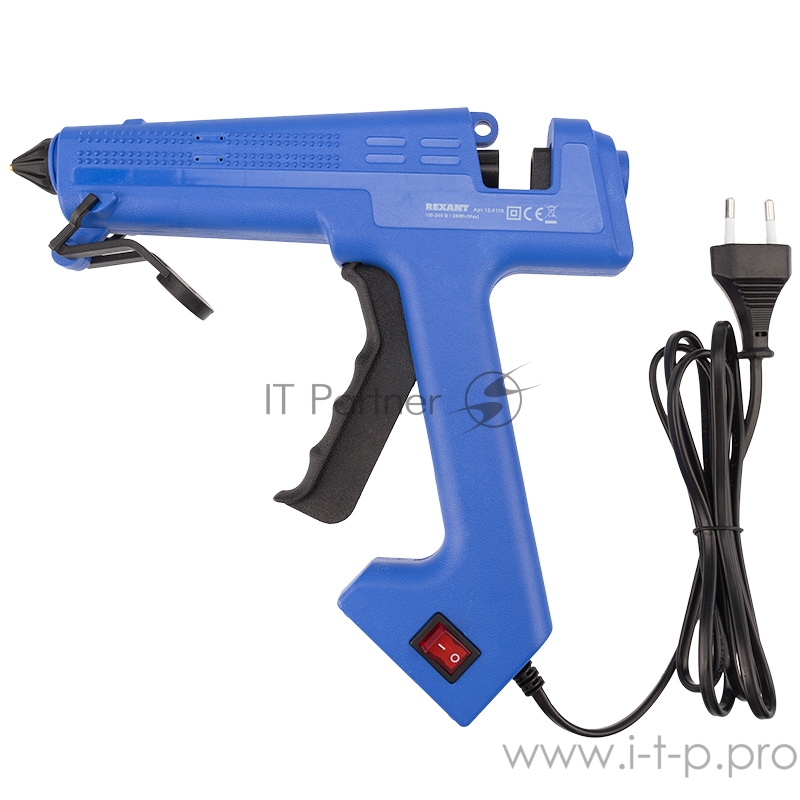 Пистолет клеевой REXANT, 280 Вт, Ø11 мм, ProfiMax, блистер