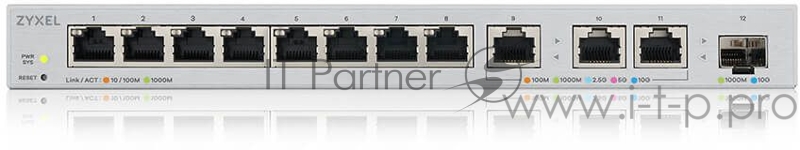 Коммутатор Zyxel XGS1250-12-ZZ0101F 8G 1SFP+ управляемый