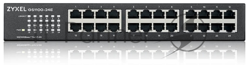 Коммутатор Zyxel GS1100-24E-EU0103F 24G неуправляемый