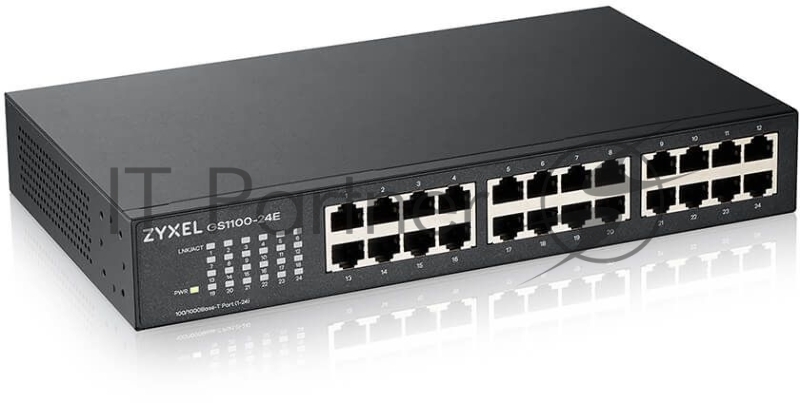Коммутатор Zyxel GS1100-24E-EU0103F 24G неуправляемый