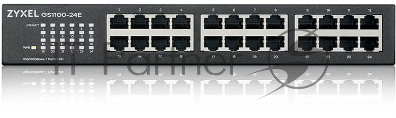 Коммутатор Zyxel GS1100-24E-EU0103F 24G неуправляемый