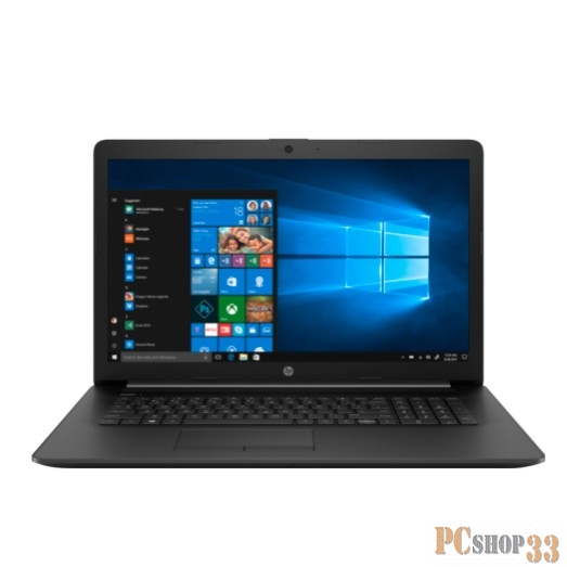 Ноутбук HP17 17-ca3004ur 17.3 HD+, AMD R5-4500U, 8Gb, 512Gb SSD, no ODD, Win10, черный