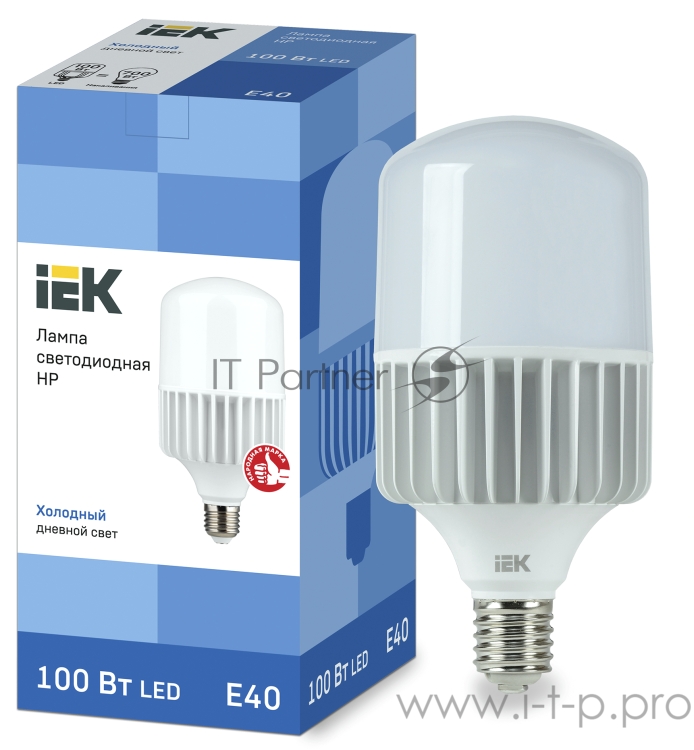 IEK LLE-HP-100-230-65-E40 Лампа светодиодная HP 100Вт 230В 6500К E40