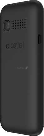 Мобильный телефон Alcatel 1066D черный моноблок 2Sim 1.8 128x160 Thread-X 0.08Mpix GSM900/1800 GSM1900 MP3 FM microSD max32Gb