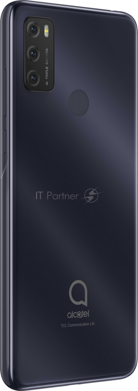 Смартфон Alcatel 6025H 1S 32Gb 3Gb черный моноблок 3G 4G 2Sim 6.52 720x1600 Android 11 13Mpix 802.11 b/g/n NFC GPS GSM900/1800 GSM1900 TouchSc MP3 FM A-GPS microSD max512Gb