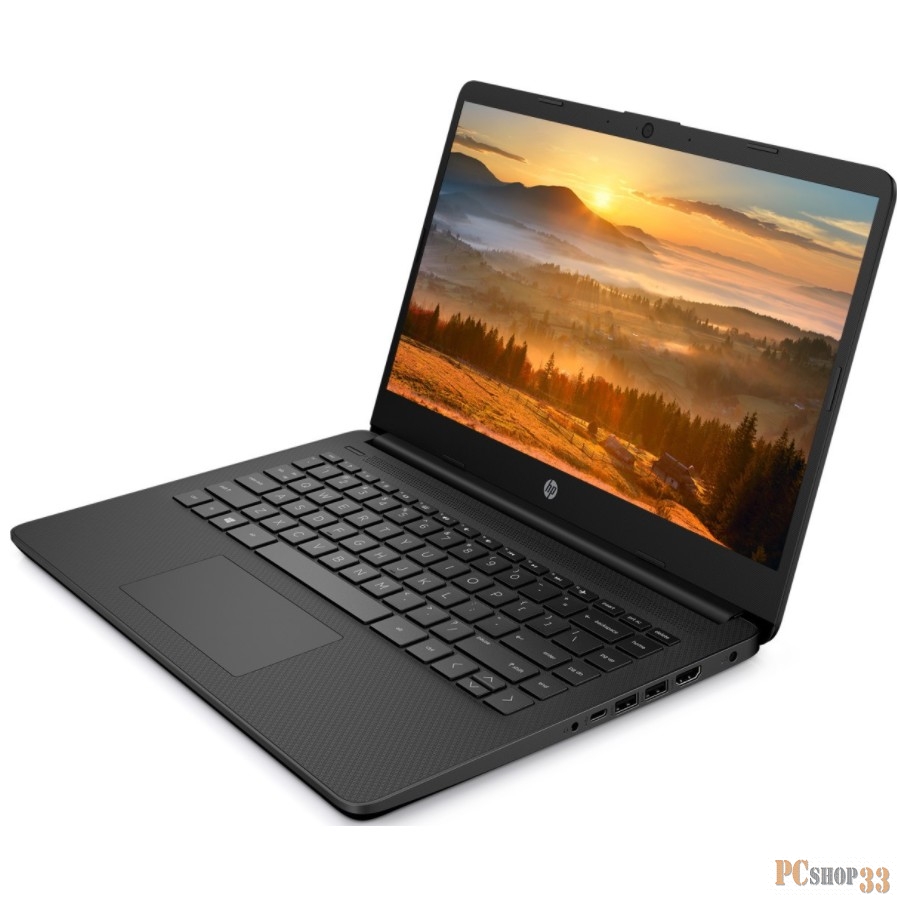 Ноутбук HP 14s-fq0085ur <3B3L9EA> AMD Athlon 3150U (2.4)/8Gb/256G SSD/14.0FHD AG IPS slim/Int:AMD Radeon/Win10 Jet Black