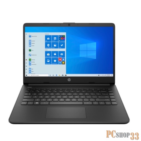 Ноутбук HP 14s-fq0088ur <3B3M2EA> AMD Athlon 3150U (2.4)/4Gb/256G SSD/14.0FHD AG IPS slim/Int:AMD Radeon/Win10 Jet Black