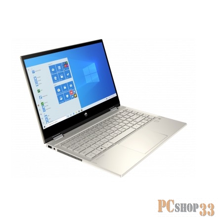 Ноутбук HP Pavilion x360 14-dw1009ur Core i7 1165G7/16Gb/SSD512Gb/Intel Iris Xe graphics/14/IPS/Touch/FHD (1980x1080)/Windows 10/gold/WiFi/BT/Cam