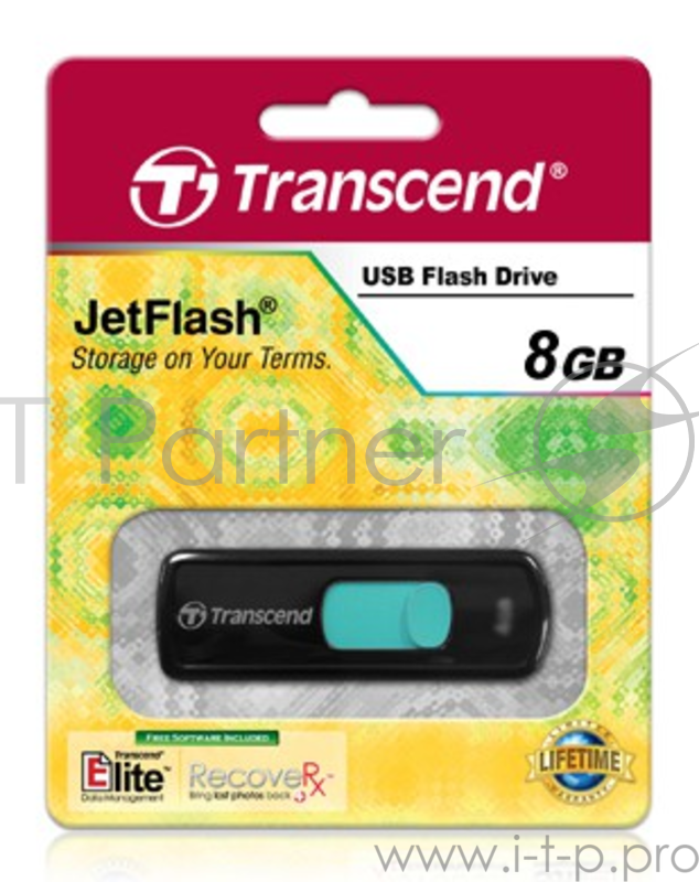 Накопитель USB flash 8ГБ Transcend JetFlash 500 TS8GJF500 (USB2.0)