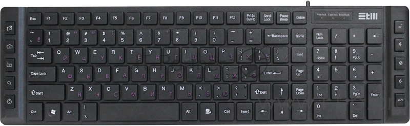Клавиатура проводная USB STM 203CM черная STM USB Keyboard WIRED STM 203CM black