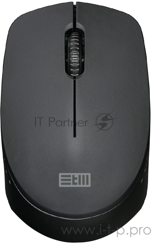 Мышь беспроводная USB STM 108CW черный STM USB WIRELESS MOUSE STM 108CW black