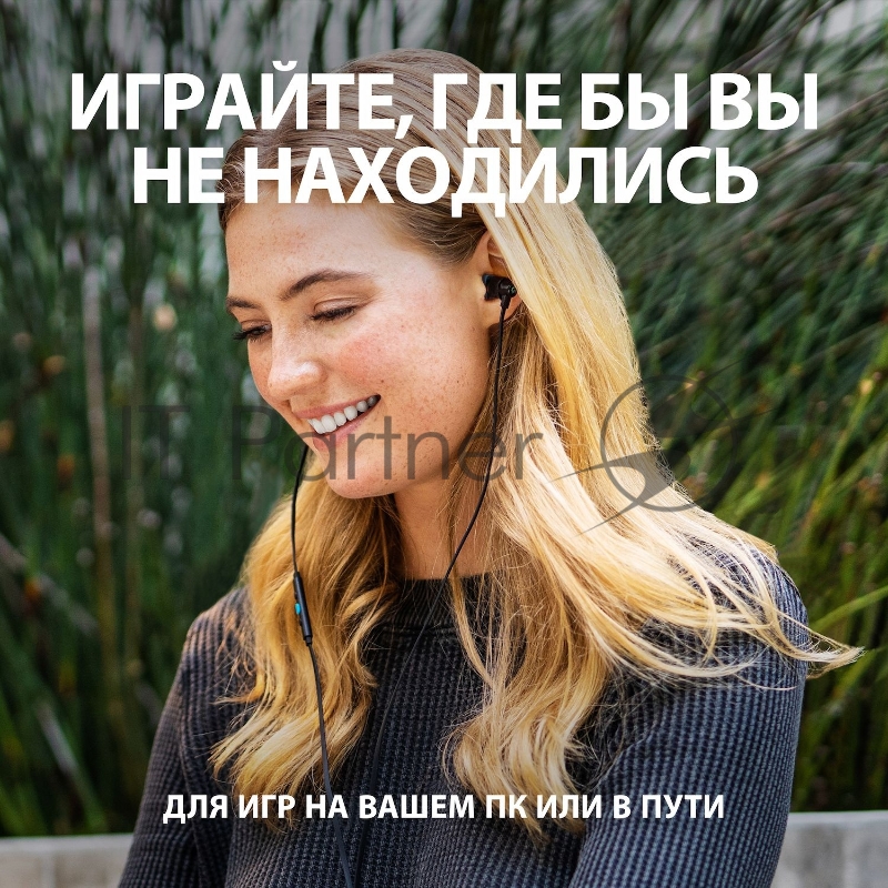 Гарнитура Logitech Headset Gaming G333 - BLACK - 3.5 MM